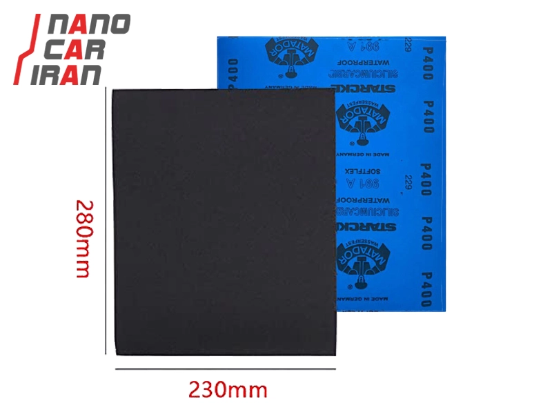 سنباده پوست آب ماتادور درجه زبری P400 Matador Waterproof Sandpaper P400